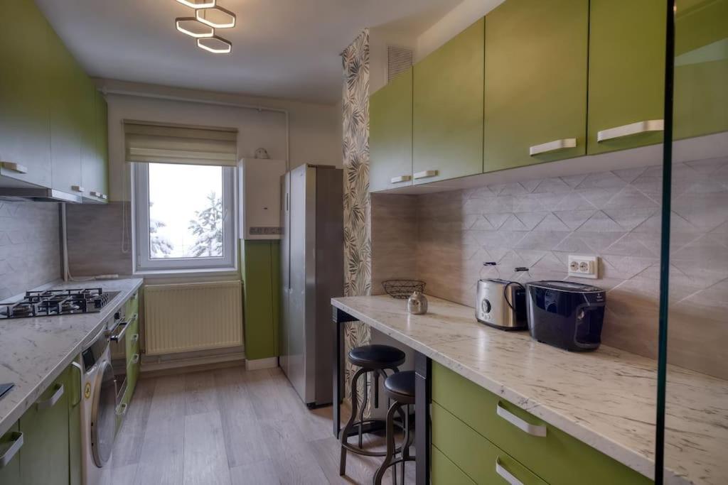 Central Luxury Apartment With City View Braszów Zewnętrze zdjęcie